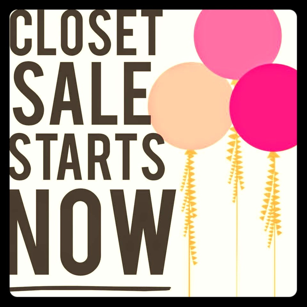 Closet Sale